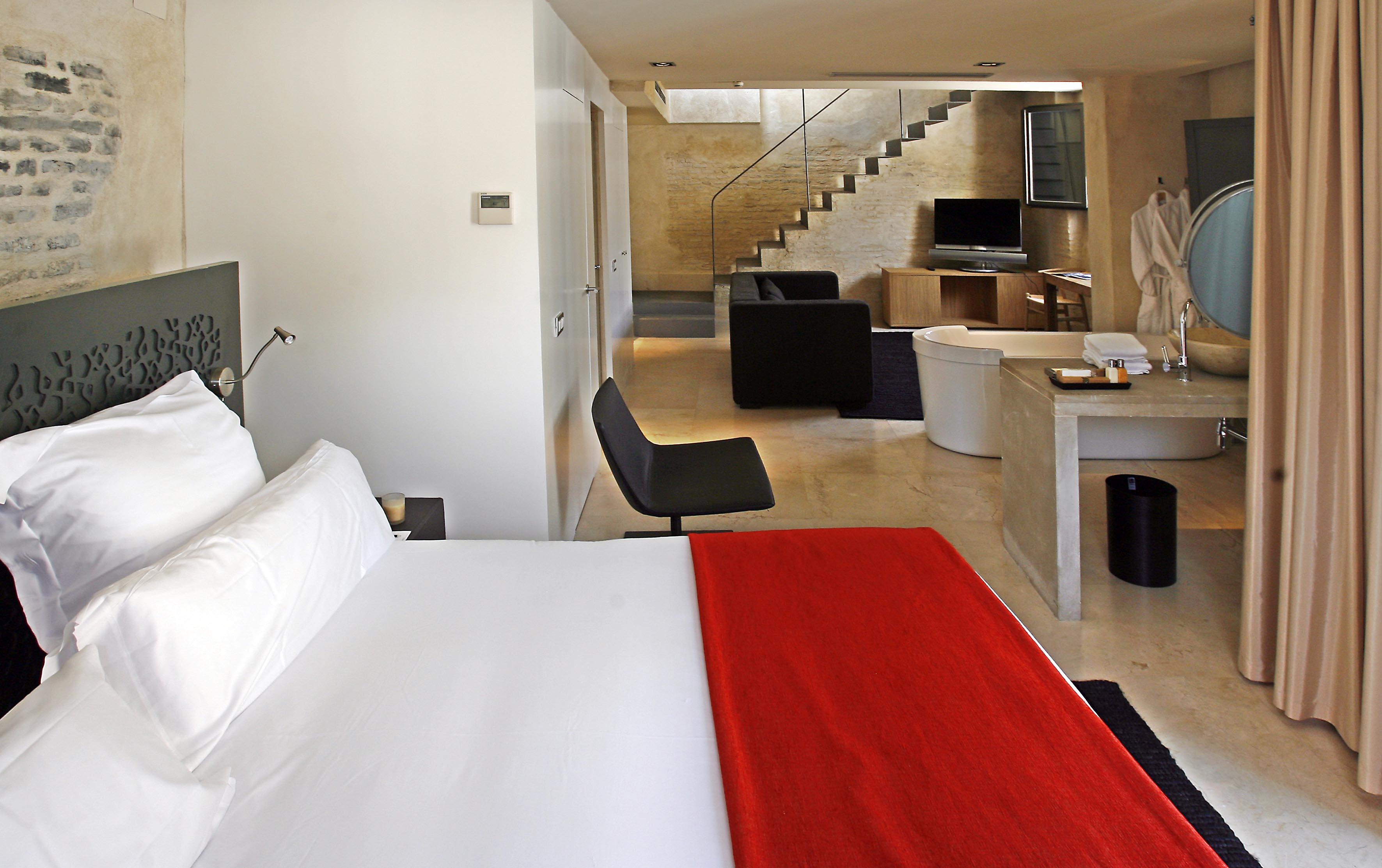 Eme Catedral Mercer Hotel Sevilla Dış mekan fotoğraf A room at the Mandarin Oriental, Barcelona